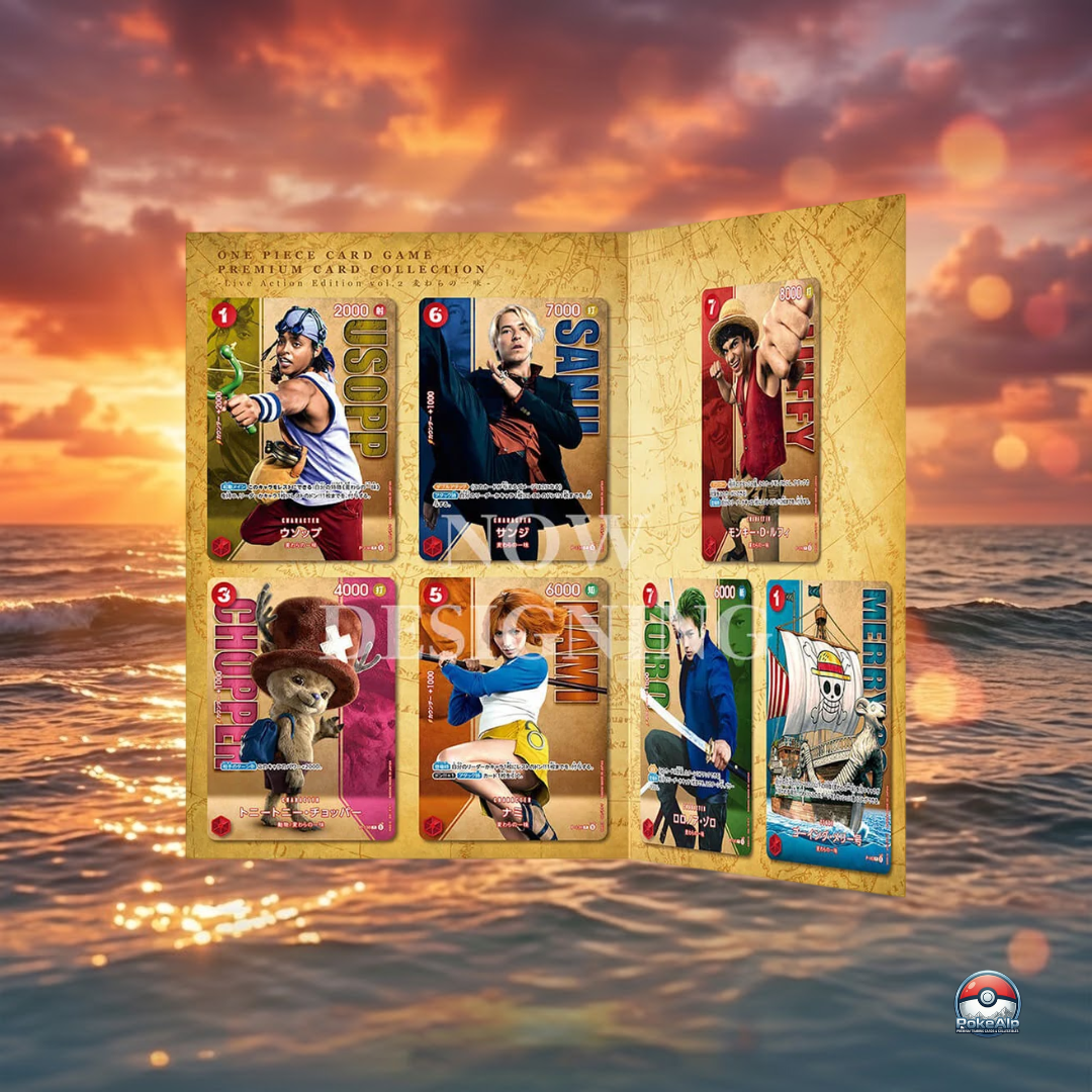 One Piece Card Game Premium Card Collection Live Action Edition Vol.2 Straw Hat Crew - Version japonaise
