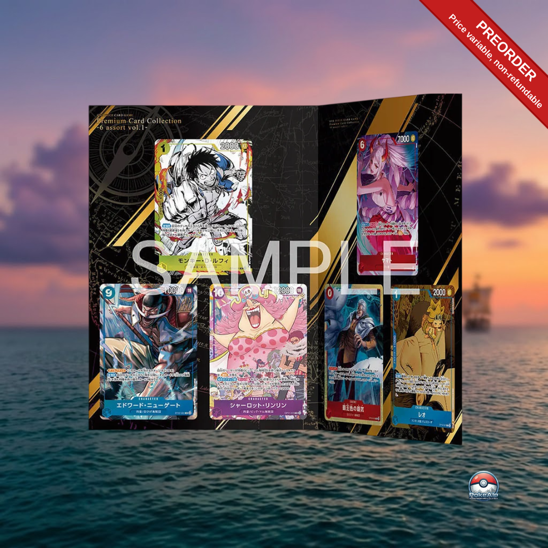 One Piece Card Game Premium Card Collection — Best Selection Vol.6 | 6 cartes Alt Art | Édition japonaise