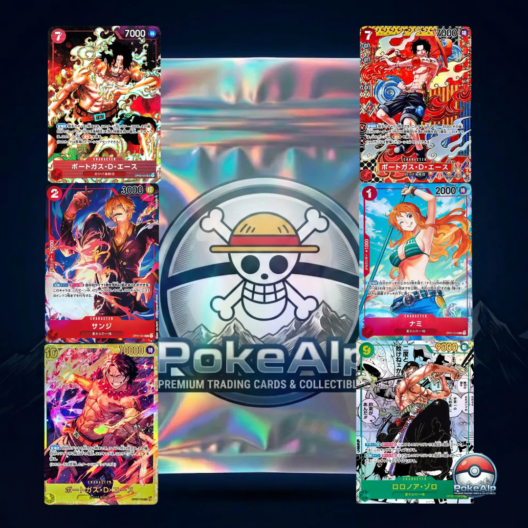 One Piece Mystery Parallel Pack | Zufällige Alt Art Karten | Keine doppelten Karten garantiert | Japanische Ausgabe