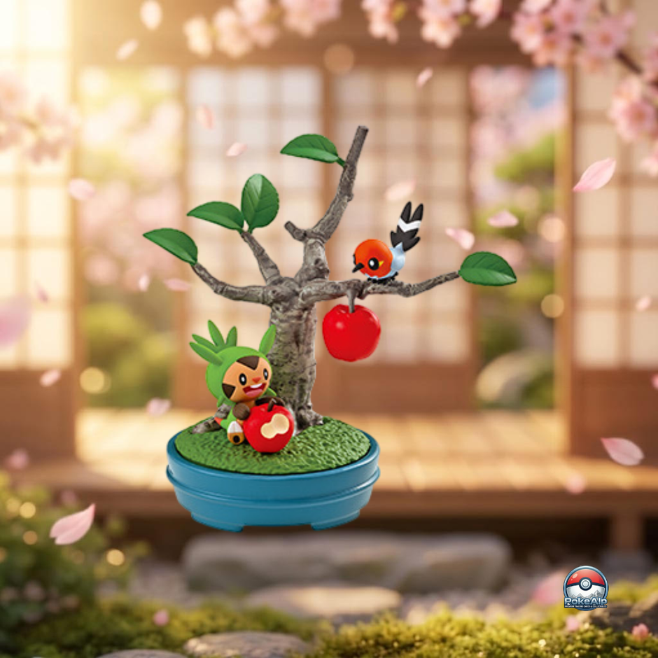 Pokémon Pocket Bonsai 2 Re-Ment Blind Box (1 figurine aléatoire ou set complet)