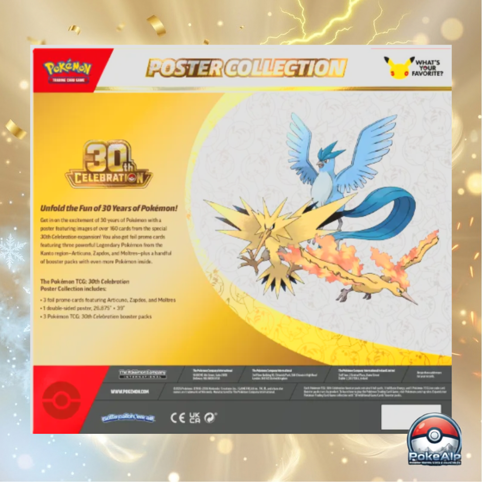Pokémon TCG: 30th Celebration Poster Collection