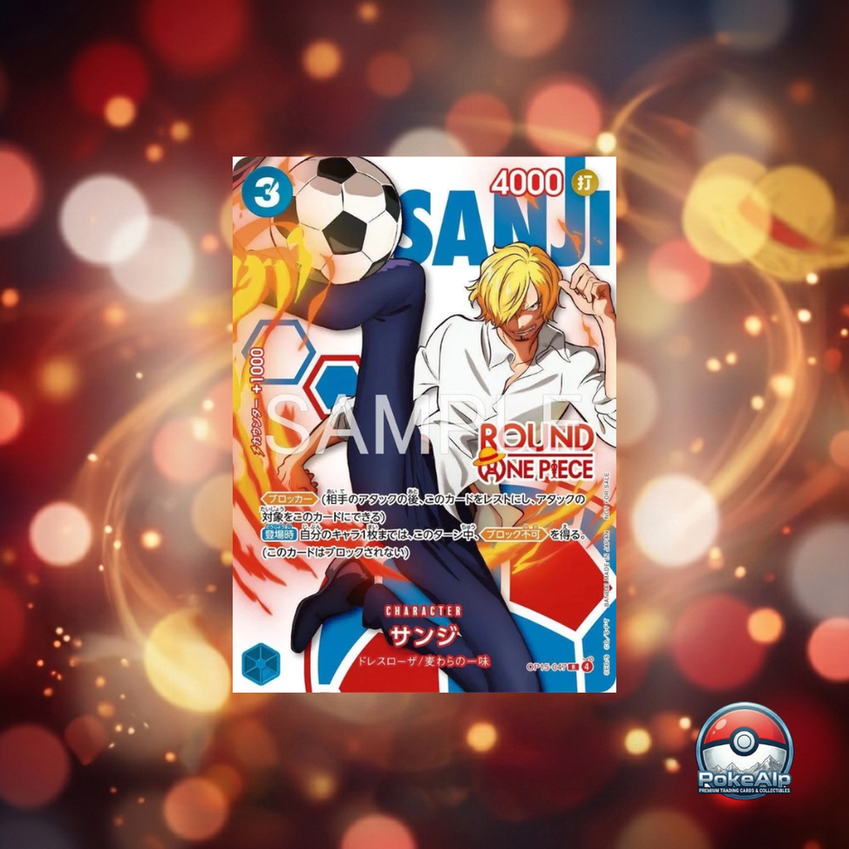 One Piece Card Game × ROUND1 — Cartes Promo Mugiwara | Édition Japonaise
