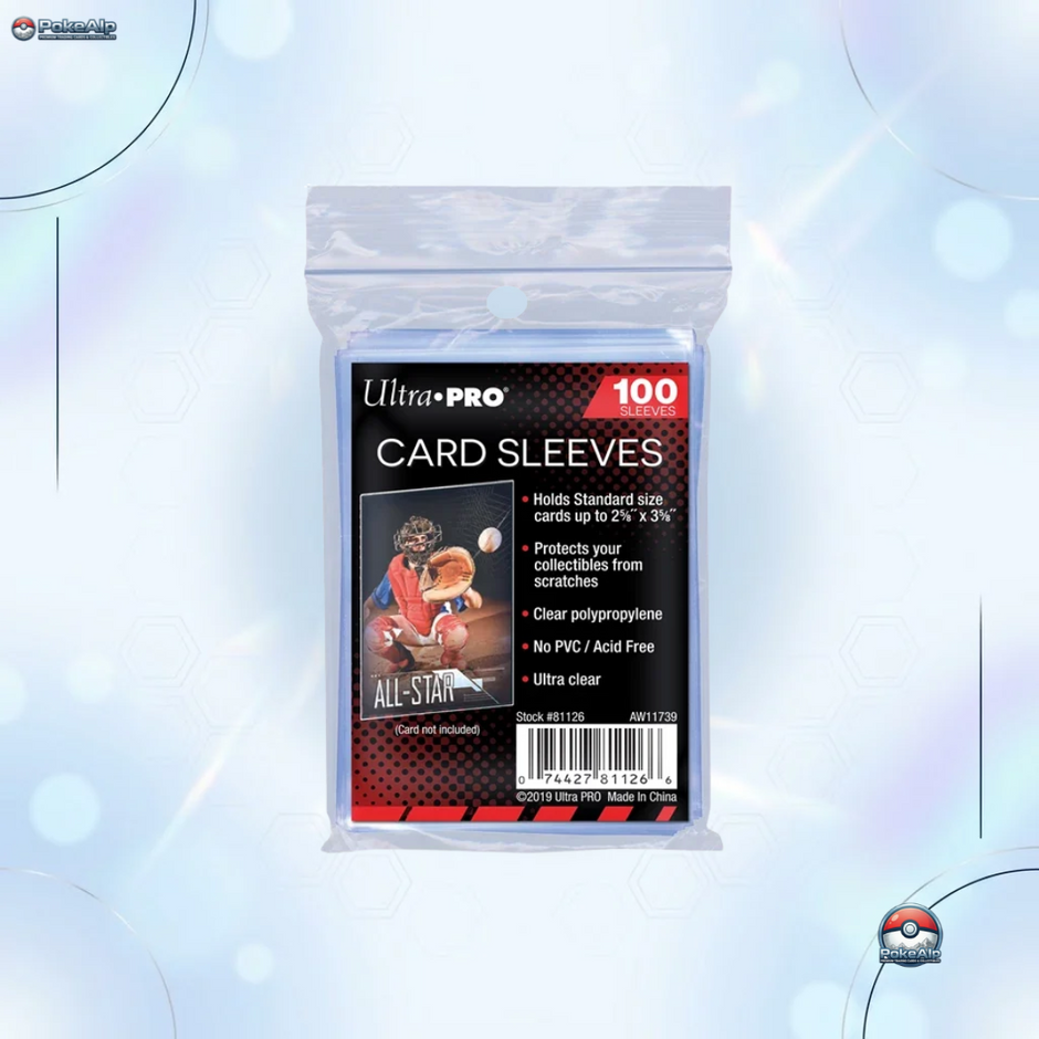 Penny Sleeves Soft Card 2-1/2" x 3-1/2" (paquet de 100) | Ultra PRO