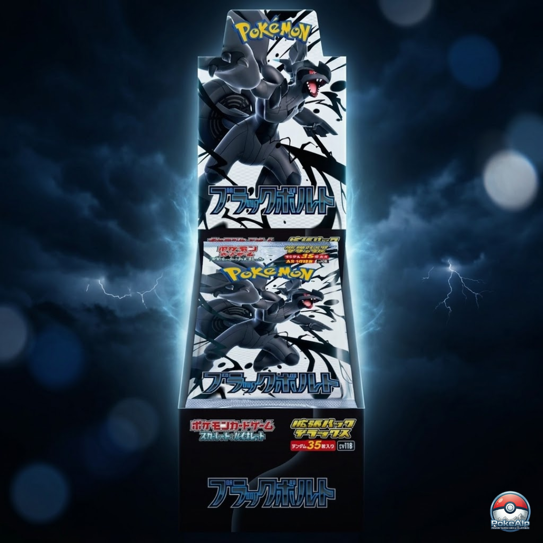 Pokémon Black Bolt SV11b |  Coffret Deluxe Japonais - 4 Boosters de 35 cartes