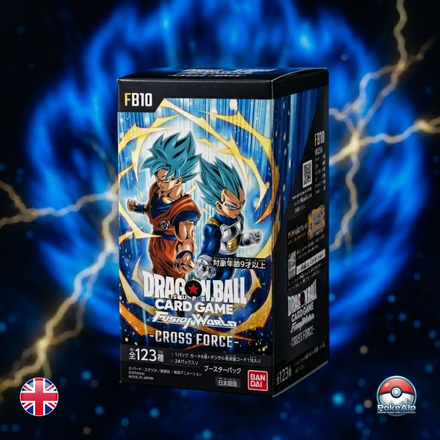 Booster – Dragon Ball – FB10 – Cross Force auf Englisch