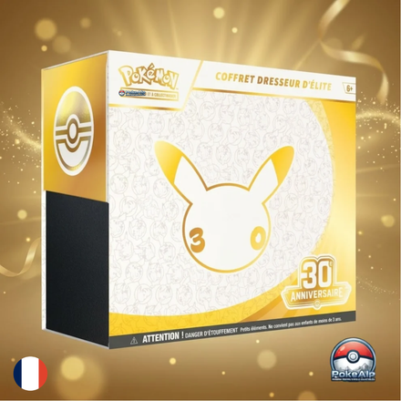 Pokémon Elite Trainer Box 30. Jubiläum EN & FR