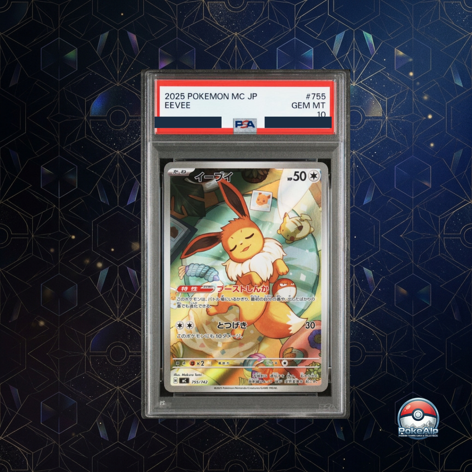 Eevee AR 755/742 | MC Start Deck 100 Battle Collection | PSA 10 Gem Mint | Édition Japonaise
