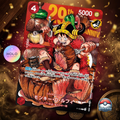 Holografisch Premium One Piece P-159 — Promo-Karte Monkey D. Ruffy 29. Jubiläum | Weekly Shonen Jump | Japanische Ausgabe