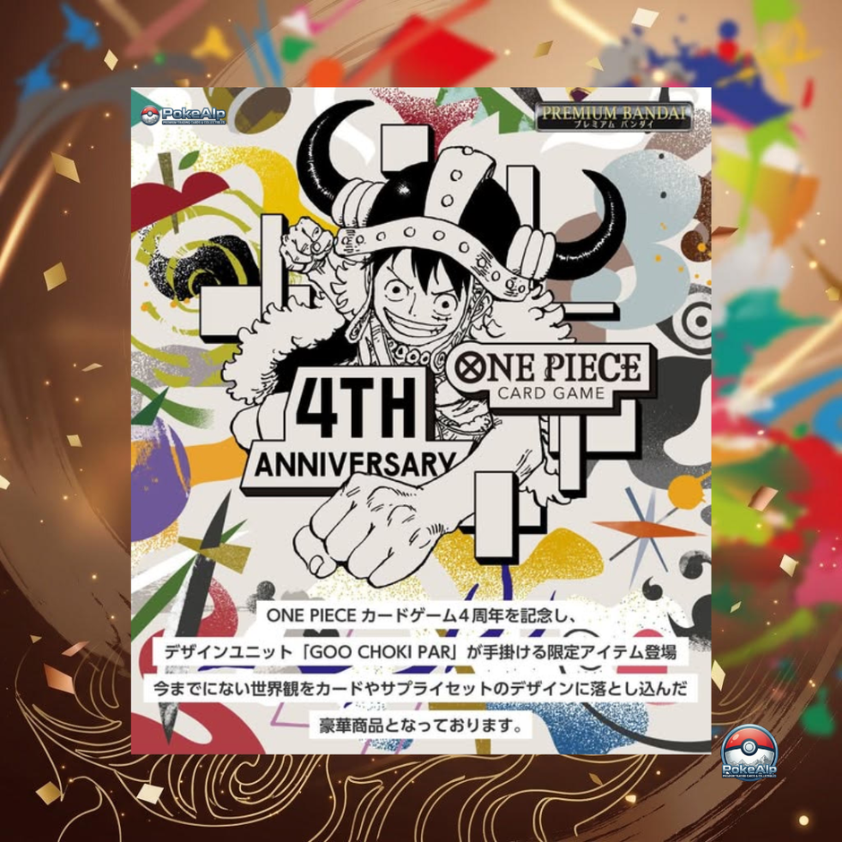One Piece Card Game 4th Anniversary Set (Japanese Edition)
