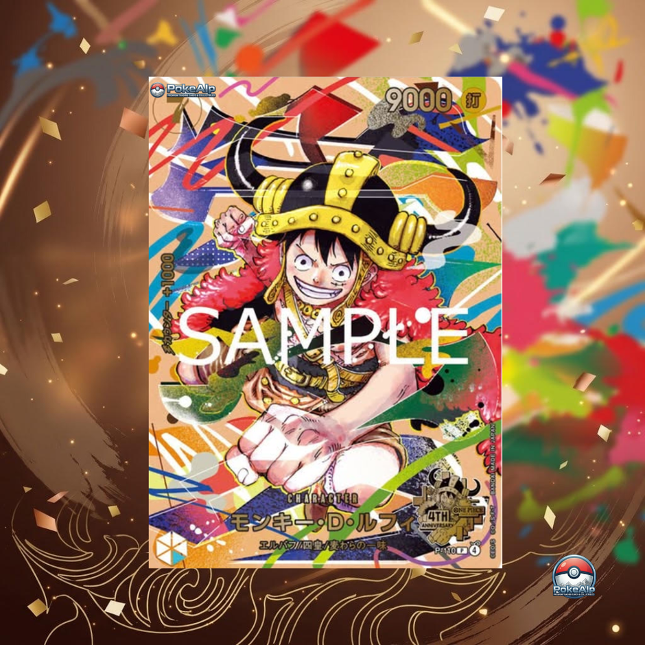 One Piece Card Game 4th Anniversary Set (Japanese Edition)