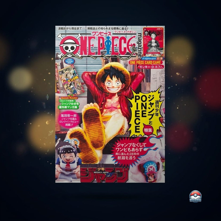 One Piece Carte Promo Monkey D. Luffy ST21-014 (2025) — ONE PIECE Magazine Vol.20 (Japonais)