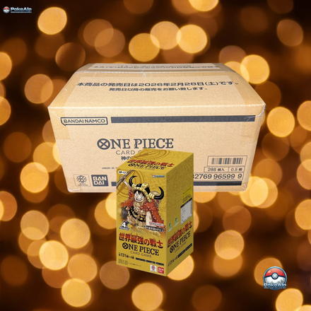 One Piece Card Game OP-17 Japonais – The World's Strongest Warriors | Japanisch Display 4. Jubiläums-Set