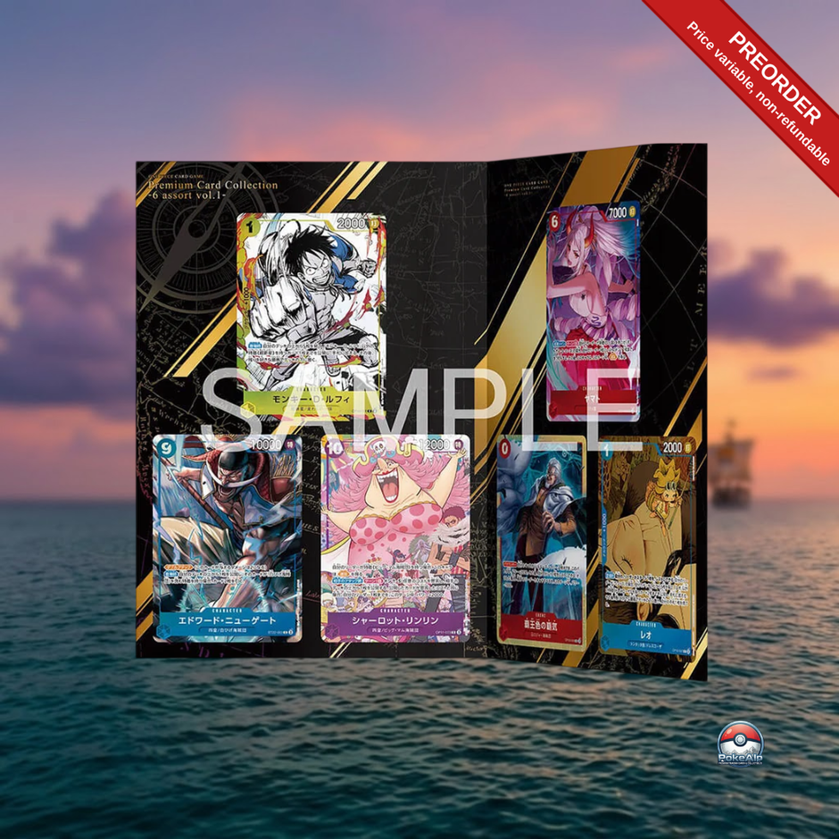 One Piece Card Game Premium Card Collection — Best Selection Vol.6 | 6 cartes Alt Art | Édition japonaise