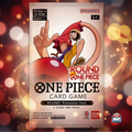 One Piece Card Game ROUND1 — Promotion Pack | 1 Carte Promo Aléatoire | Édition Japonaise