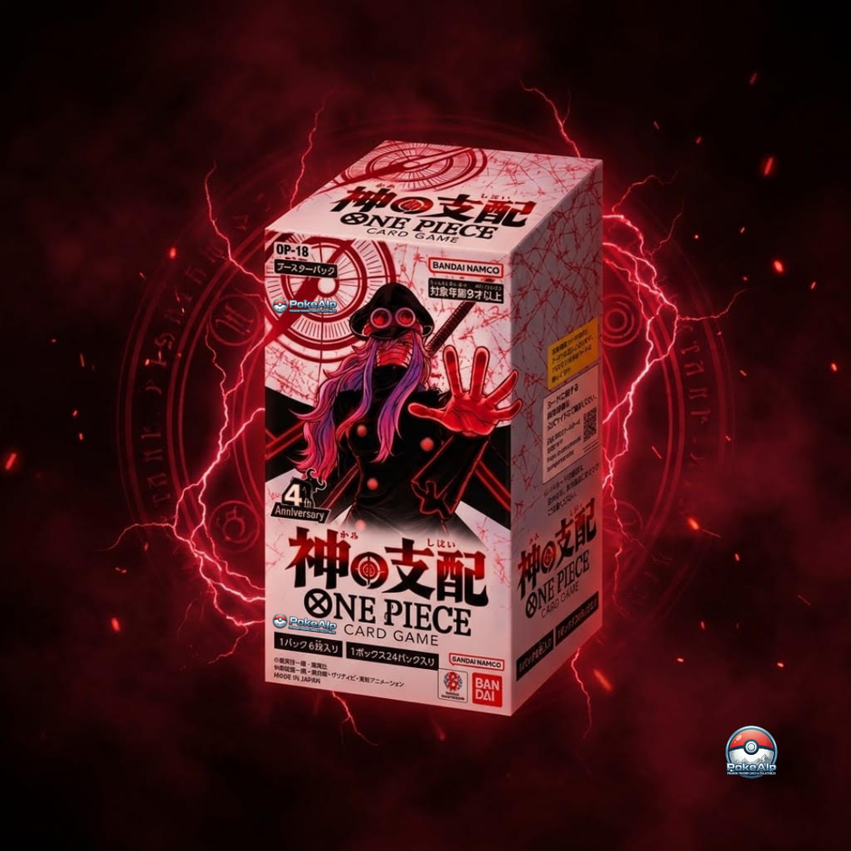One Piece OP-18 The Dominance of God Booster Box (Édition Japonaise)