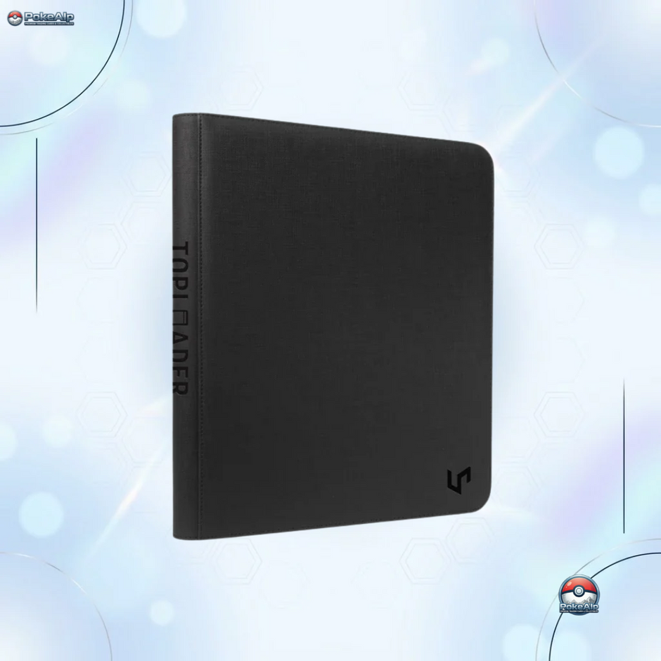 PRO-Binder Toploader Zippé 9 Pochettes Premium Noir | Ultra PRO