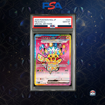 Pikachu ex SAR 234/193 | M2a Mega Dream ex | PSA 10 Gem Mint | Édition Japonaise