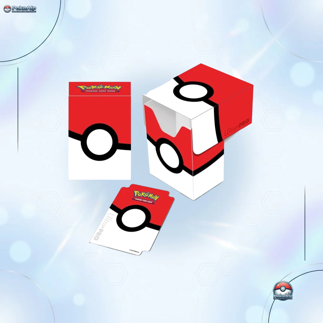 Deck Box Pokémon Poké Ball Full-View Ultra PRO – PokeAlp
