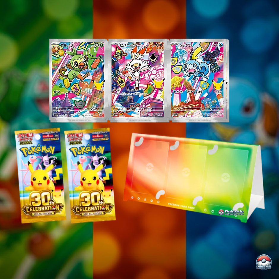 Pokémon  MEGA – 30th anniversary CELEBRATION | Édition japonaise