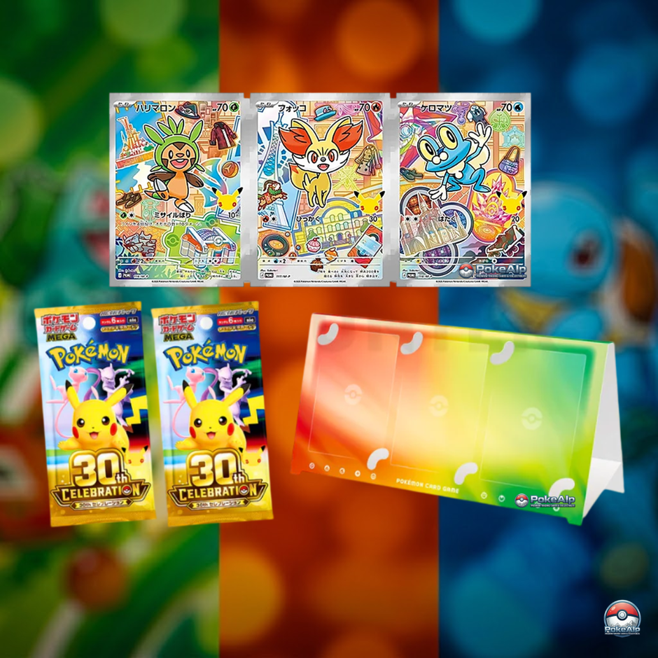 Pokémon  MEGA – 30th anniversary CELEBRATION | Édition japonaise