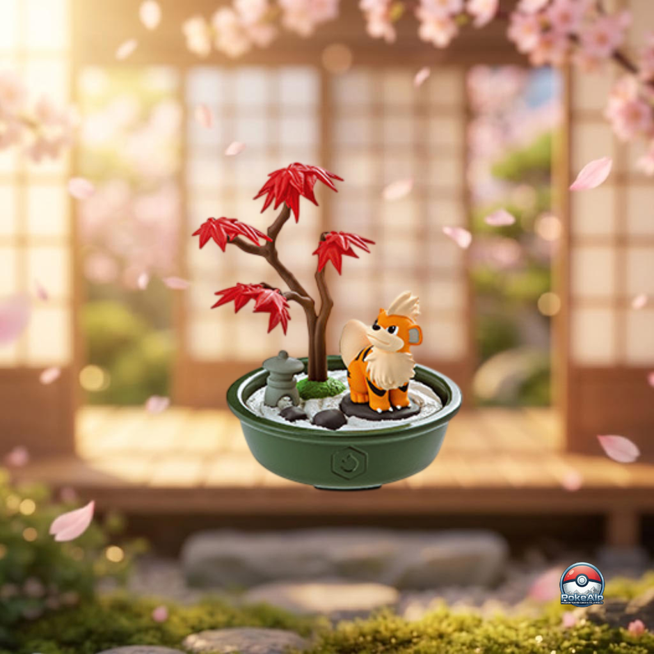 Pokémon Pocket Bonsai 2 Re-Ment Blind Box (1 figurine aléatoire ou set complet)
