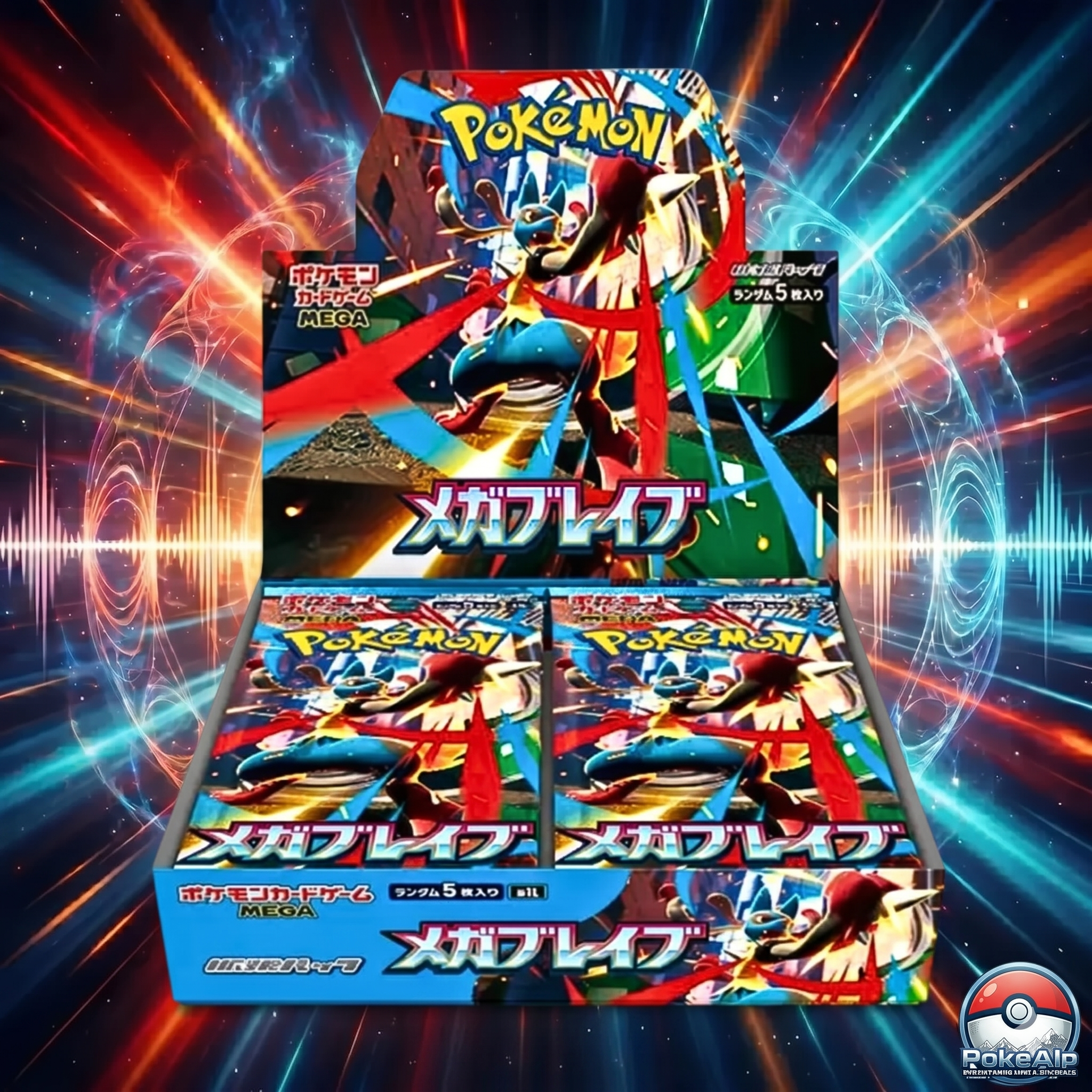 Pokémon MEGA Brave (M1L) | Display Japonais