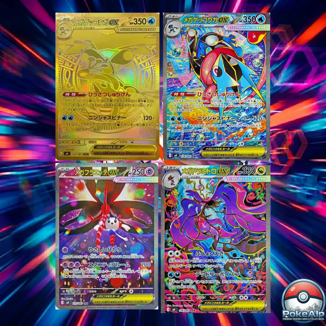 Pokémon Display Ninja Spinner (M4) | Display Japonais