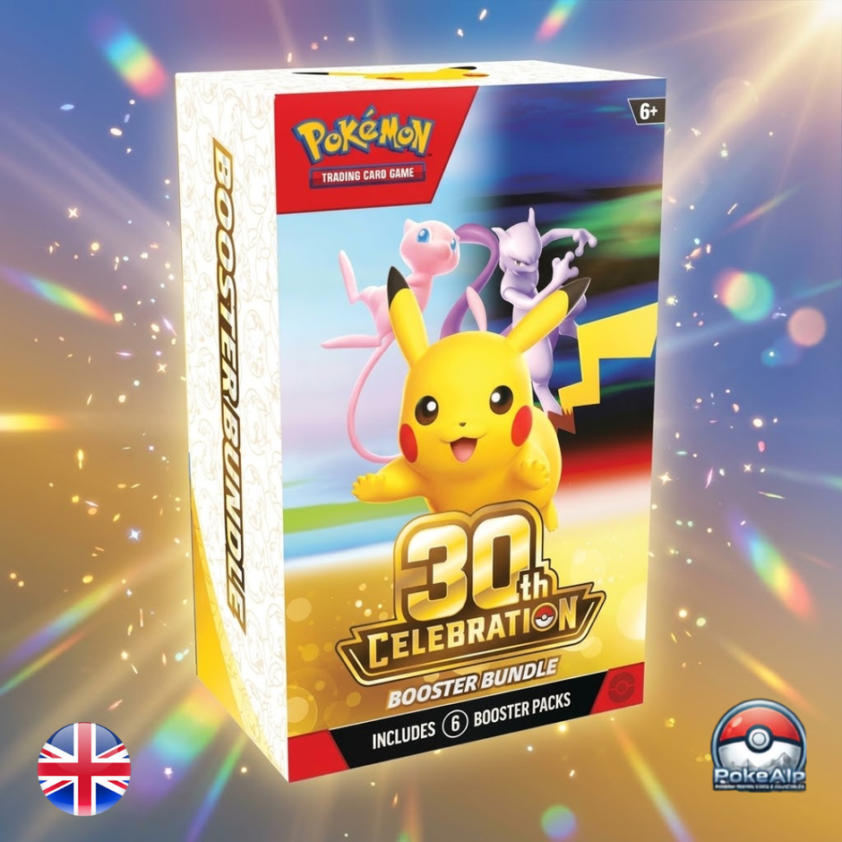Pokémon TCG: 30th Celebration Booster Bundle (6 Packs)