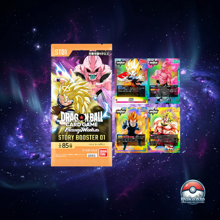 Dragon Ball Super Card Game Fusion World: Story Booster 01 [ST01] – Display Booster Box – Japanische Ausgabe