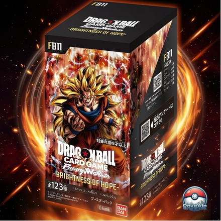 Dragon Ball Fusion World Brightness of Hope FB11 Booster Box (Display) | Édition Japonaise