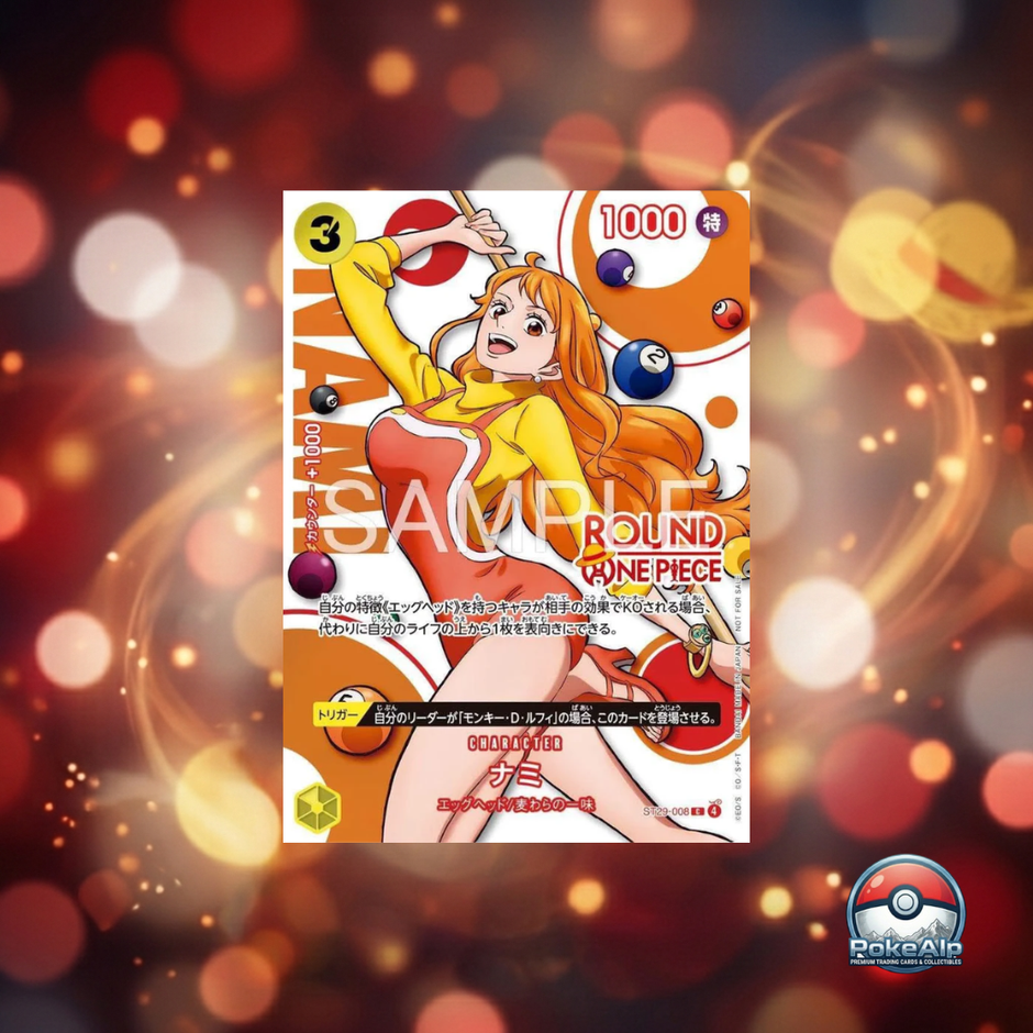 One Piece Card Game × ROUND1 — Cartes Promo Mugiwara | Édition Japonaise