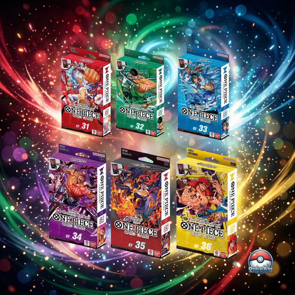 ONE PIECE Starter Deck – ST-31 bis ST-36 – Französische Ausgabe