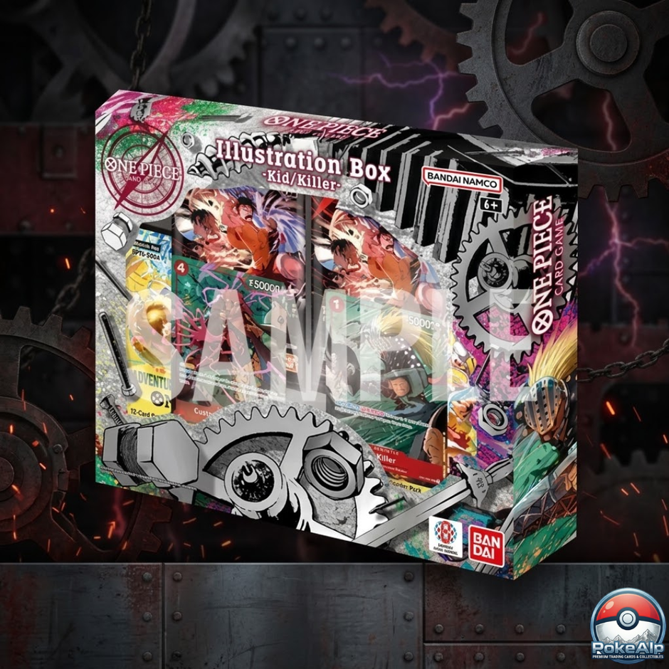 Karten (Sammelkartenspiel) - Kartenbox - One Piece - Illustration Box - Vol.8 EN