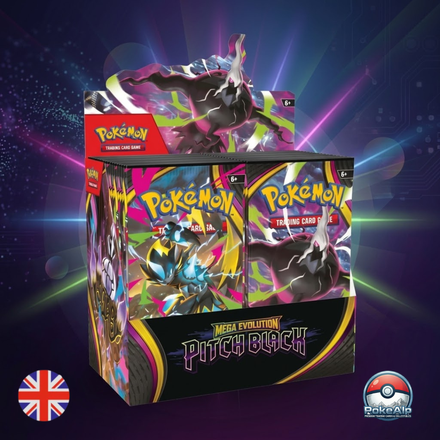 Pokémon TCG Mega Evolution Pitch Black (ME05) Booster Box | 36 Englische Booster