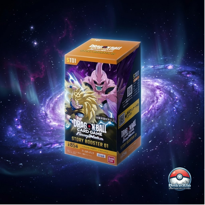 Dragon Ball Super Card Game Fusion World: Story Booster 01 [ST01] – Display Booster Box – Japanische Ausgabe