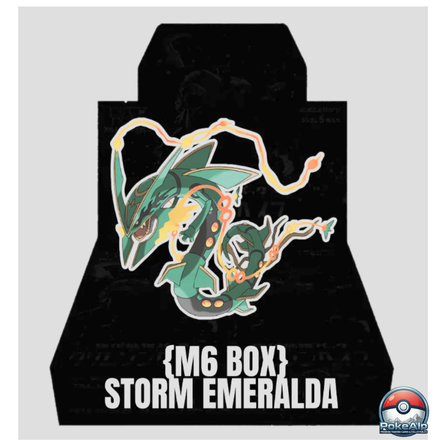(Précommande) Pokémon Storm Emeralda (M6) Rayquaza | Display Japonaise - 30 Booster
